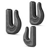 6Pcs Weld-On Chain Hook, 3/8 Inch Grade 70 Clevis Grab