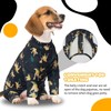 IDOMIK Dog Pajamas,Soft Dog Pjs Clothes with Zipper,Breathble Dog Shirts