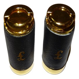 £1 Coin Holders (Holds New £1 Coins) Leather Bound Choose from 1,2,3,4 or 5 Holders! (one Pound Coin Holders) (2 Holders)