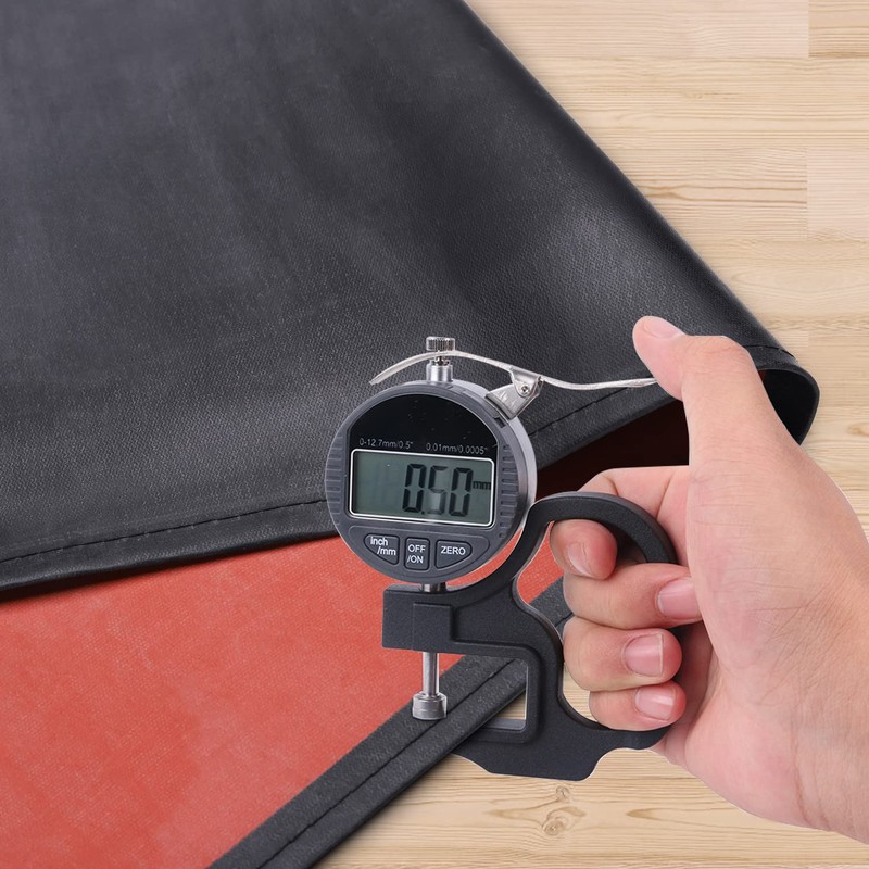 Thick Waterproof Rubber Black Vinyl Apron for Men 39" Heavy
