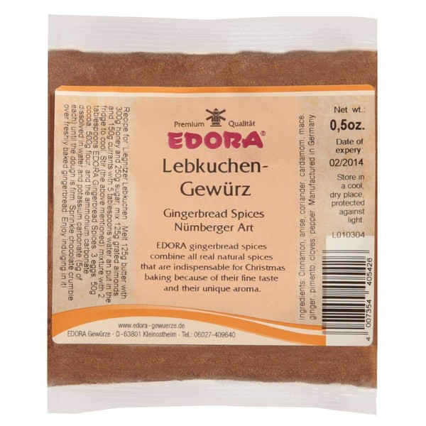 Edora Gingerbread Spices