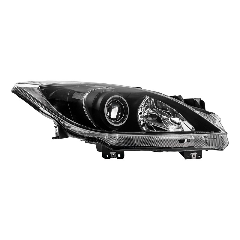 PHILTOP Headlight Assembly for 2010 2011 2012 2013 Mazda 3,