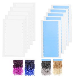 JRYXDS 120 Stück Hair Extension Tape Haarverlängerungsband Doppelseitiges Haarband Uper Klebeband Für Haarverlängerungen Haareinschlag Echthaar-Tape-Tabs Perückenband