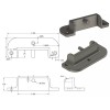 Bear Hollow Supply Bed Slat Brackets Heavy Duty, Set of