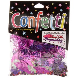 Beistle CN066 Kiss Me, It's My Birthday Confetti