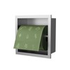 BARONAGE Recessed Toilet Paper Holder, 6" Built-in Toilet Paper Holders,