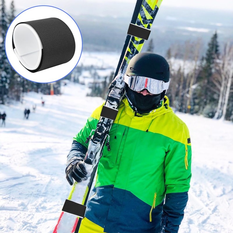 Velcro Ski Strap, Ski Bands, Ski Equipment, Shoulder Strap Strap,