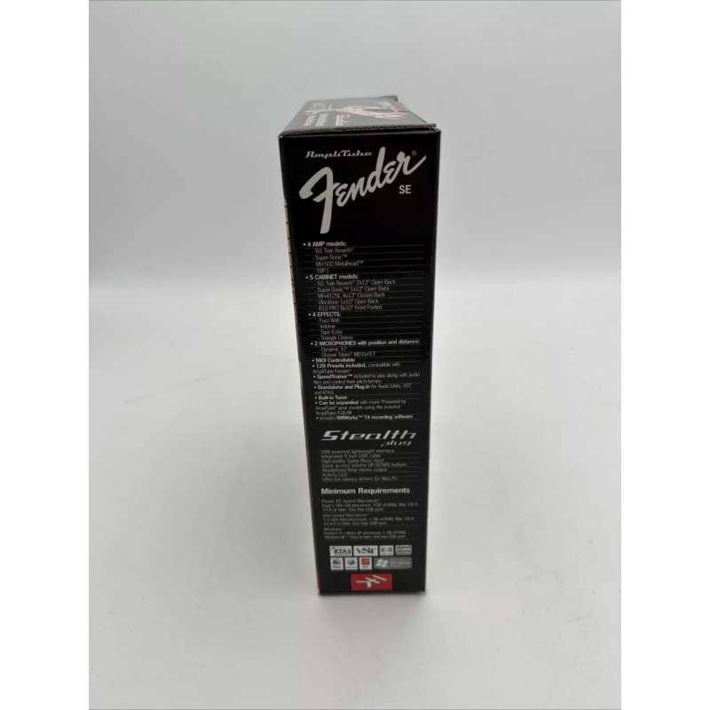 IK Multimedia Fender Amplitude Studio IK Multimedia Stealth Plug Guitar