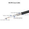 XRDS-RF PL-259 UHF CB Coax Cable 6ft, 50 ohm RG58