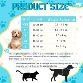 3Pcs Dog Harness and Leash Set, Mesh Pet Vest Set with Lead Clicker for Walking Training Daily