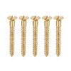 sourcing map Pack of 100 wood screws M3 x 25