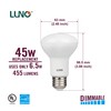 LUNO R20 Dimmable LED Bulb, 6.5W (45W Equivalent), 455 Lumens,
