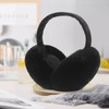 IHCEMIH Earmuffs Women's Earmuffs Winter Accessories Fluffy Plush Foldable Adult