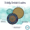 Totally Turkish – Patterned Drink Coasters Set of 6 –