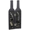 Kole Wine Bottle Accessory Kit In Bottle-Shaped Case, Regular