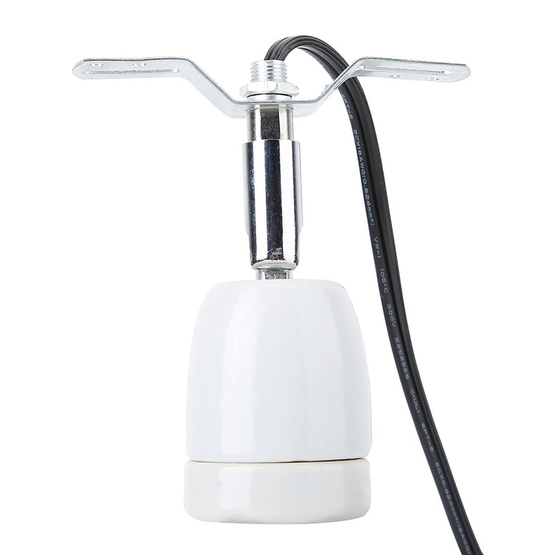 E27 Rotatable Reptile Pet Clip Heat Lamp Bulb Base Socket