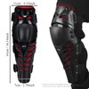 Gute Knee Pads,Adjustable Long Leg Sleeve Gear Crashproof Nonslip Protective