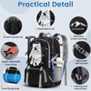RAINSMORE Hiking Backpack 40L Lightweight Foldable Backpack for Men Women