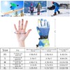 Ski Gloves Waterproof Winter Warm Gloves Cold Weather Touchscreen Snow
