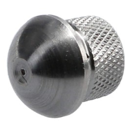 McFilter Pipe Cleaning Nozzle for Pressure Washer, Rigid Inlet 1/8 Inch IG, 3+1 x 0.8 mm - 050, Stainless Steel