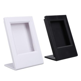 L Shape Photo Frames for 3 Inch Film, 2x3 Acrylic Mini Picture Frames, for Instax Film Frame Photo Holder - Tabletop Display - 2 Pack