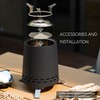 Onlyfire Smokeless Fire Pit with Carrying Bag & Top Bracket,
