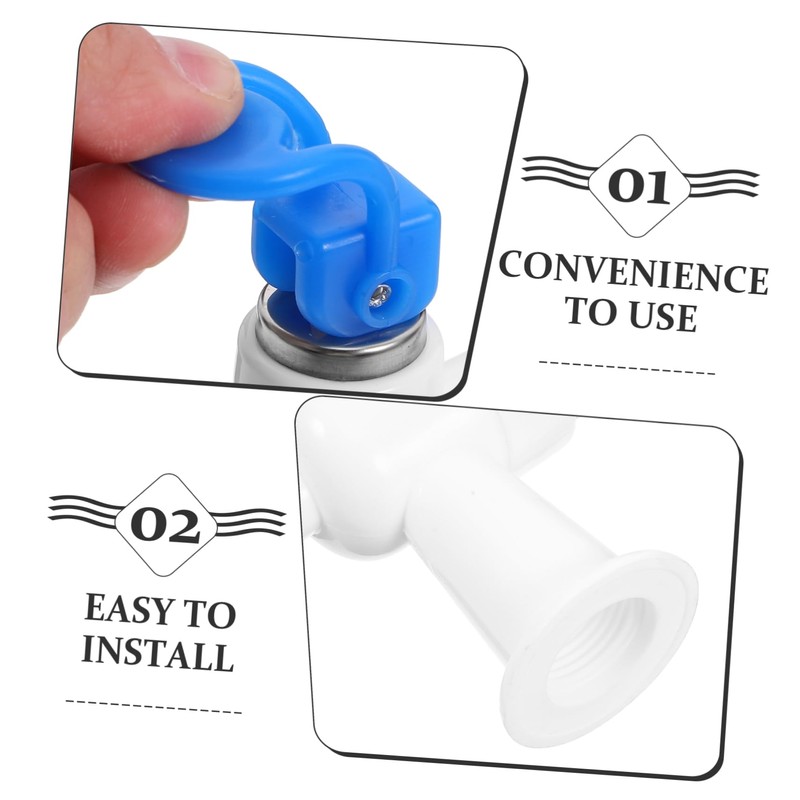 OSALADI 4pcs Water Dispenser Nozzle Leakproof Drinking Fountain Taps Easy