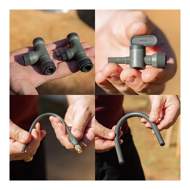 Vego Garden Irrigation Kit - Drip Irrigation System for Raised