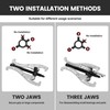 Motor Tech Gear Puller Set, 3" 4" 6" 8'' 3