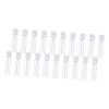 Mobestech 100pcs Bottles Refillable Vials for Essential Oils Beauty Products