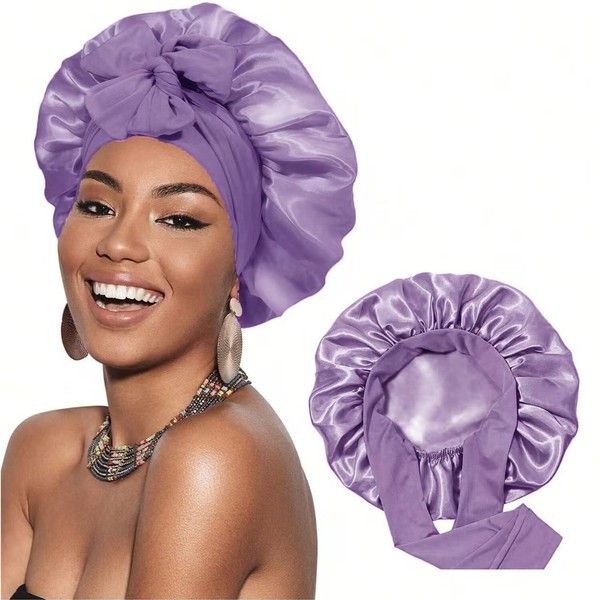 Satin Bonnet Silk Bonnet for Sleeping Silk Sleep Cap Double