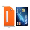 Silicone Luggage Tag with Name ID Card Perfect to Quickly