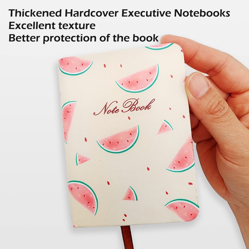 itechpanda 2 Pack Pocket Mini Small Notebook with Pen, A7