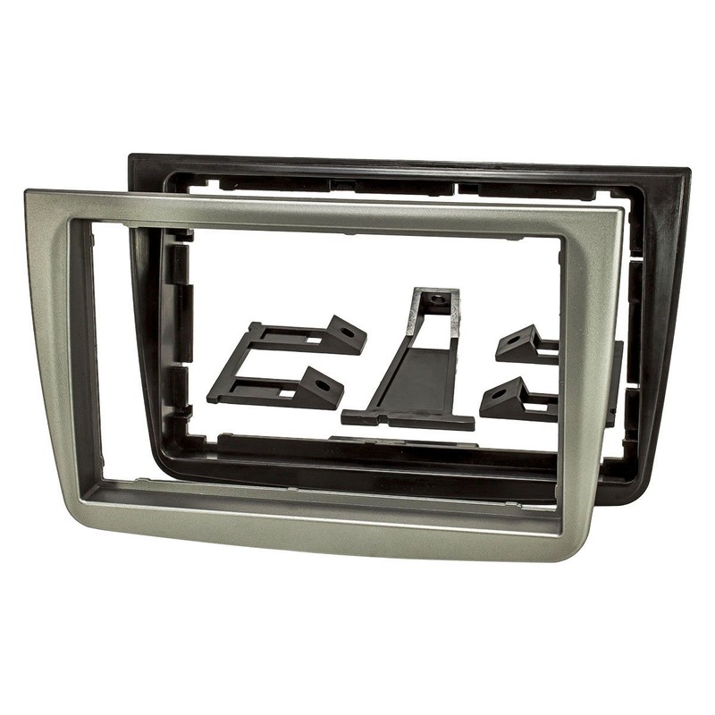 tomzz Audio 2402-026 Double DIN Radio Faceplate Compatible with Alfa