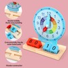 Minging Children's Learning Clock 1st 2nd Class Time Learning Games
