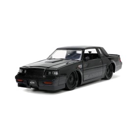 Jada Toys Big Time Muscle 1:24 1987 Buick Grand National Die-Cast Car (Black)