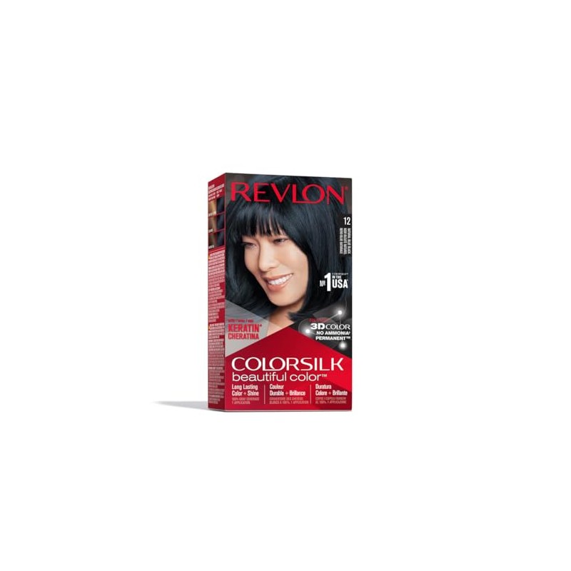 COLORSILK # 12 NAT BLUE BLACK