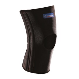 Verstärkte Neopren-Kniebandage von Thuasne Sport - Schwarz - Größe XL