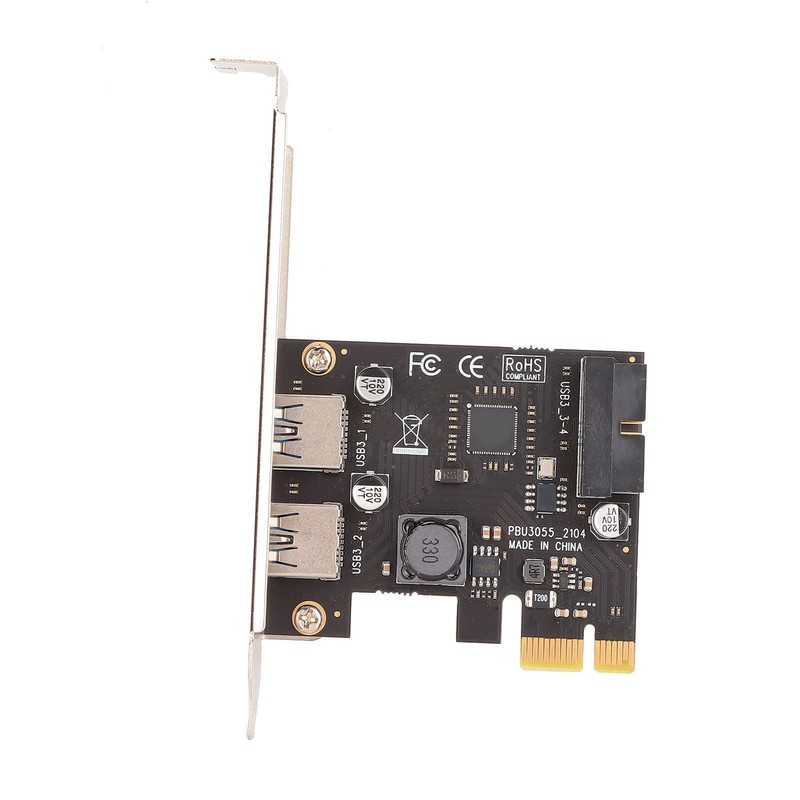 PCIE to USB 3.0 Expansion Card SUU3055N Desktop Usb3.0 19/20PIN