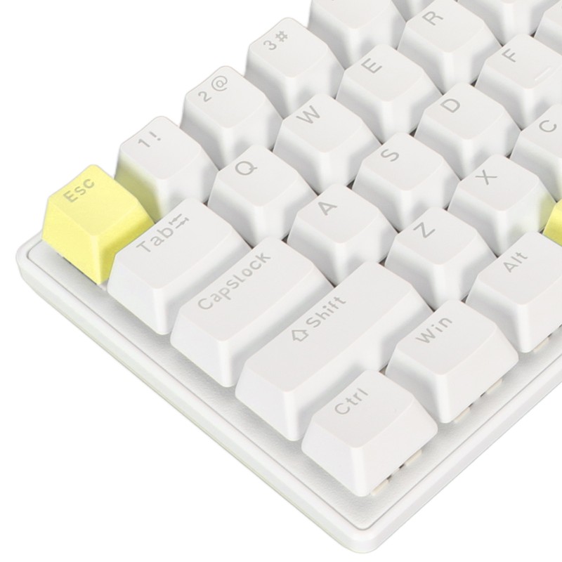 Gaming Keyboard USB 68 Keys Blue Switch N Key Rollover