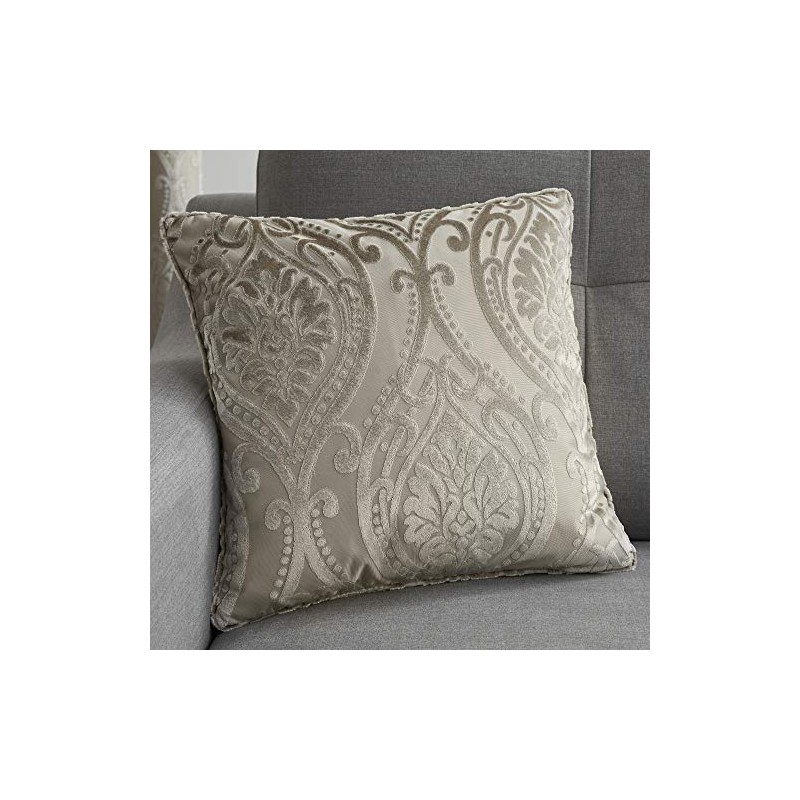 Curtina Chateau-Jaquard Cushion Cover, Polyester, Natural, 43x43cm