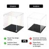 DOFOPO Clear Acrylic Display Case Self-Assemble Display Case Acrylic Box