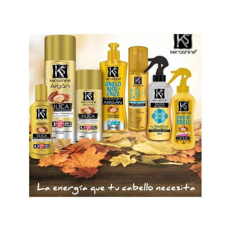 KeraShine Sílica en Gotas Argán 120 ml