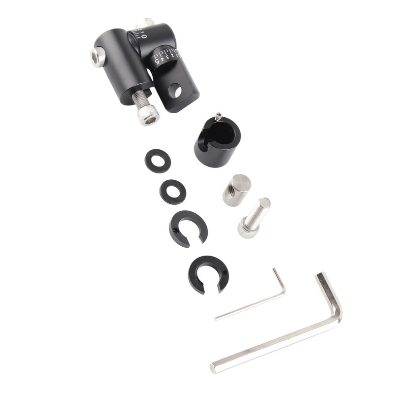 Adjustable Compound Bow Rod Stabilizer Archery Single Sided V‑Bar for