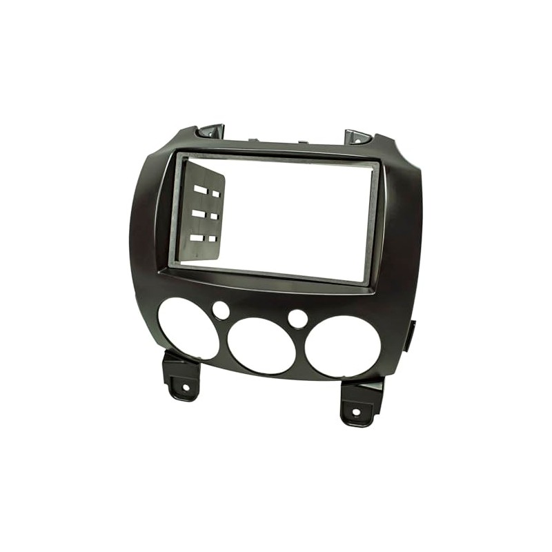tomzz Audio 2433-009 Double DIN Radio Faceplate Compatible with Mazda