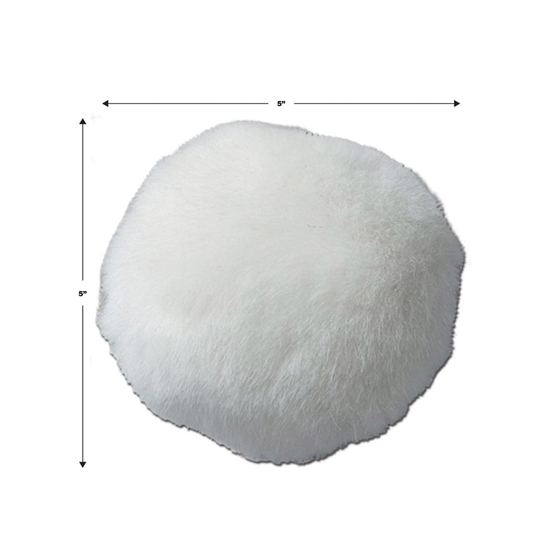Beistle Plush Bunny Tail - White