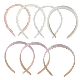 FRCOLOR 7pcs Face Washing Headbands Set Chic Decorative Fashion Headbands for Women and Skin Friendly Hair Accessories for Daily Use Routine