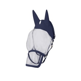HORZE Paso Fino 2 in 1 Halter and Fly Mask - Overture Navy - Pony