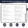 Taja Password Keeper Book with Alphabetical Tabs, Small Password Books