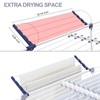 APEXCHASER Clothes Drying Rack, Foldable Gullwing Laundry Rack for Indoor
